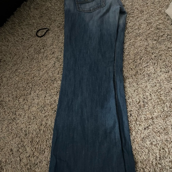 7 for all mankind A shaped pocket flare jeans - Picture 2 of 4